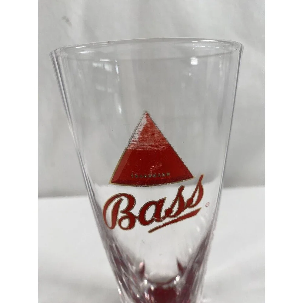 Bass Triangle Bottom Beer Glass Bar Ware